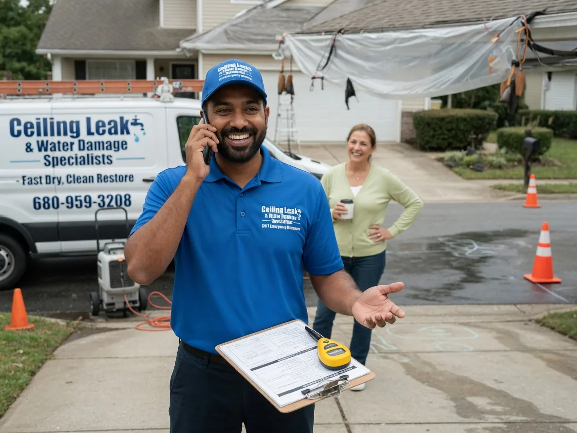 Ceiling Leak Cleanup Oak Hill, AL FAQs
