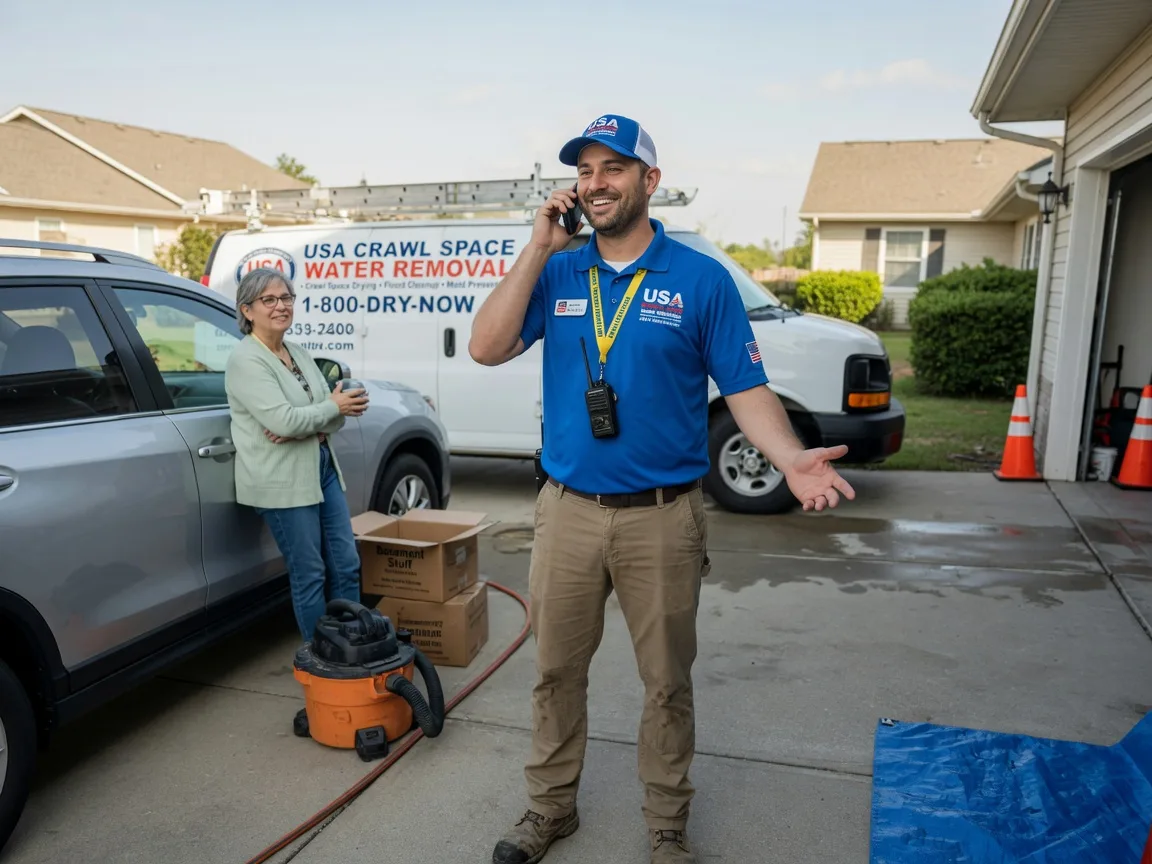 Crawl Space Water Removal Oak Hill, AL FAQs